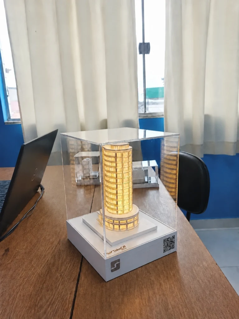 Mini maquete física Linha Switch 4